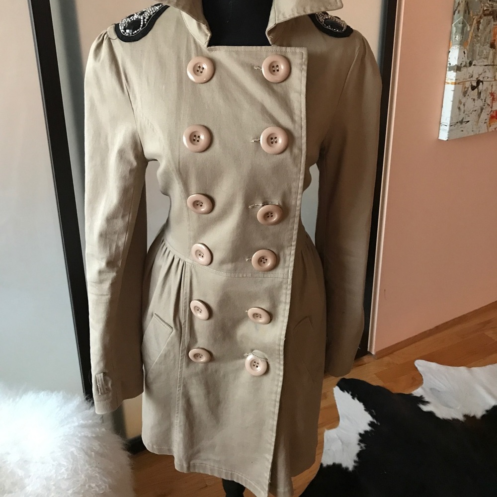 Bebe gemstone Trent coat